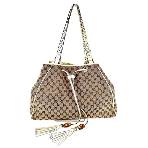 Gucci Bamboo Line Handle Drawstring And Gucci New Convertible Bamboo Handle Bag - Couture USA main image 3
