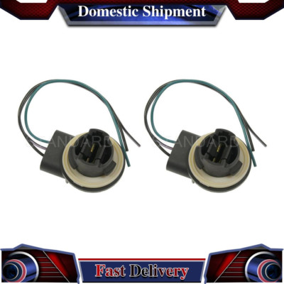 2 Standard Ignition Brake Light Socket Rear Fits Dodge Dakota 2005~2010