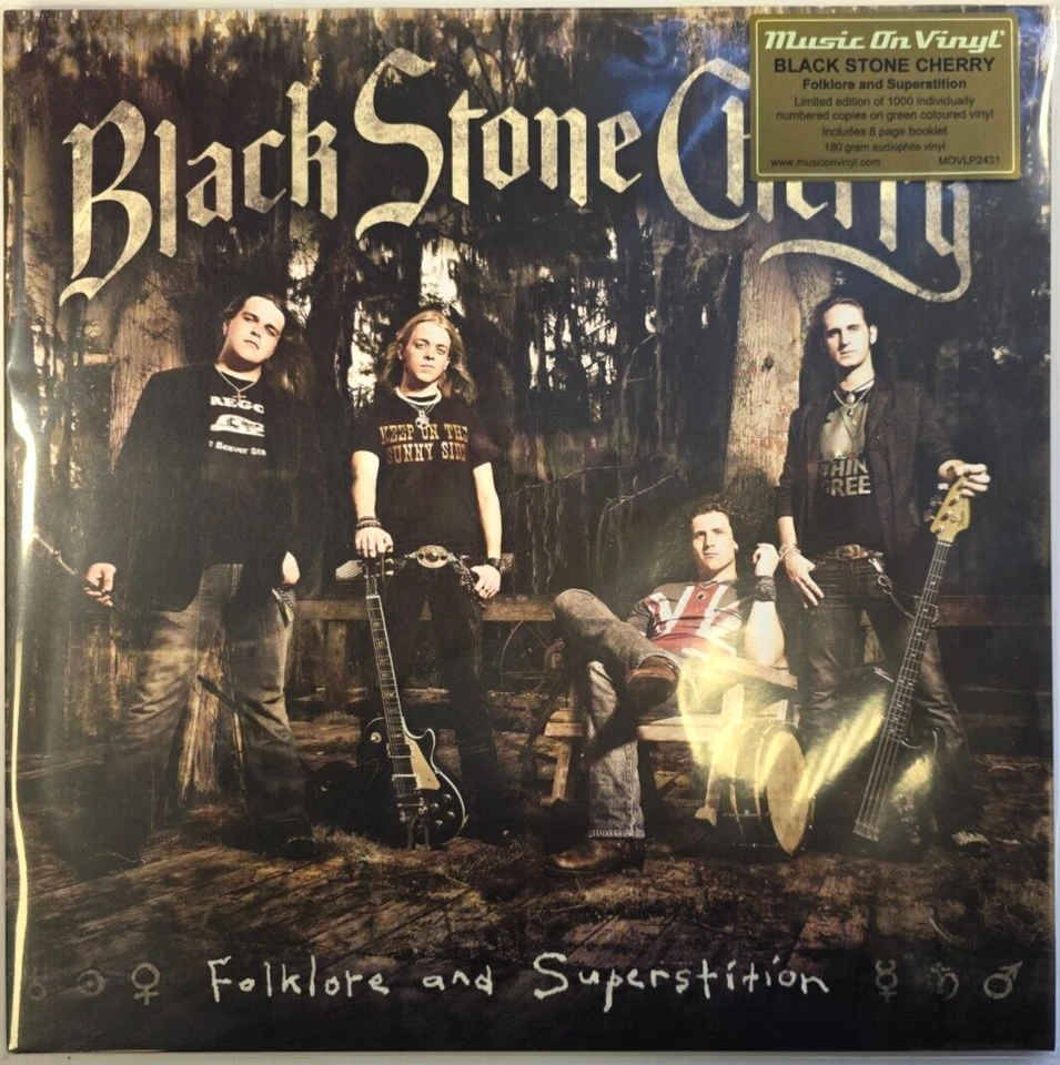 Black Stone Cherry Folklore And Superstition LP Album vinyl LTD  green numbered Foto 2 de 4