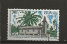 GABON - Poste aérienne - yvert 59-61-62-64-65-69-71