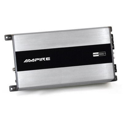 Ampire MBM1000.1-2G 1-Kanal Mono Endstufe Verstärker Auto Verstärker 1000W RMS--