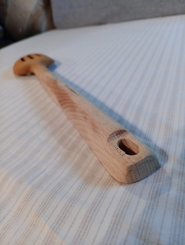 Wooden Calphalon Slotted Cooking Spoon - Picture 9 of 24