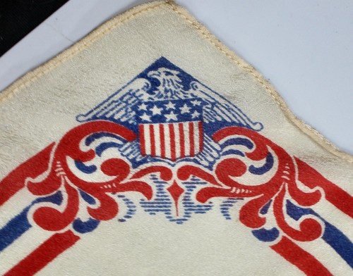 Original 1928 Alfred E. Smith Presidential Campaign Silk Scarf - Picture 2 of 5