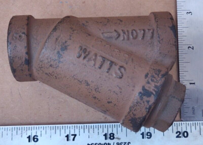 WATTS NO 77  STEEL STRAINER  3/4'' 250 SWP