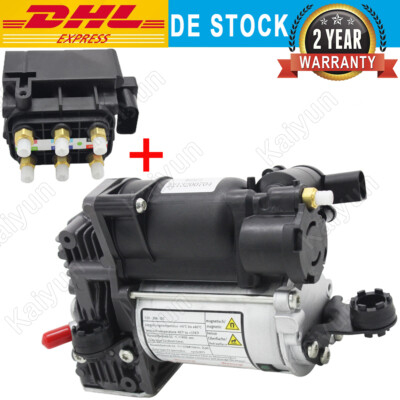 W221 Airmatic Luftfederung Kompressor + Ventilblock Für Mercedes S-Klasse C216 
