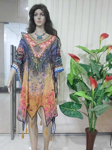 embellished caftan
