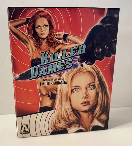 Killer Dames: Two Gothic Chillers Arrow Video 4-Disc Blu-Ray / DVD