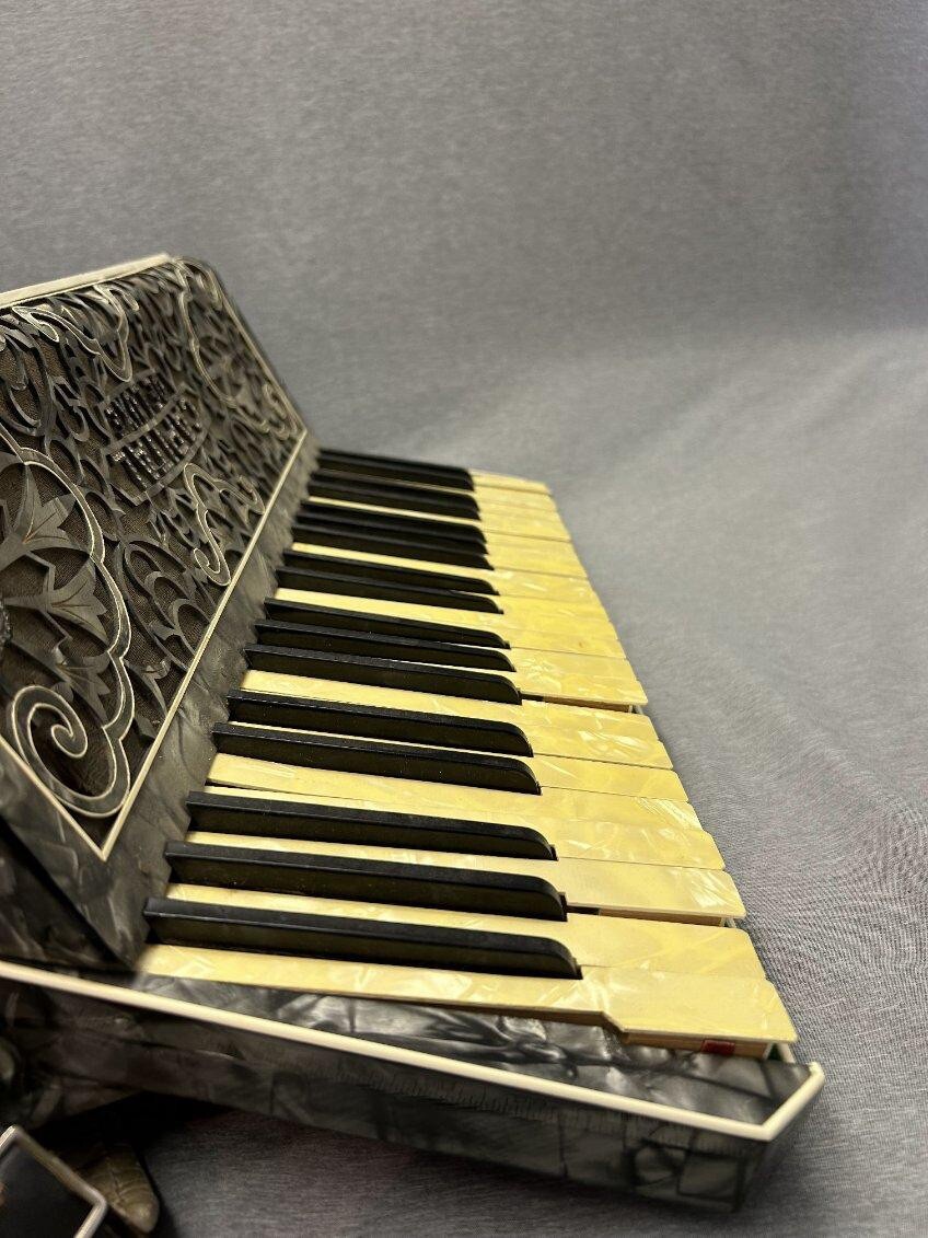 Ornate Vintage Capital DeLuxe Accordion