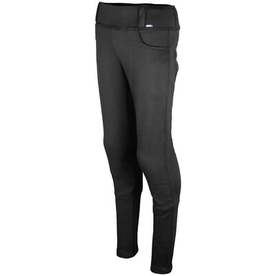 GMS Women's Motorcycle Pants Anaconda W40-L30 Jeggings Black