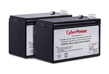 CYBERPOWER SYSTEMS USA RB1270X2C REPLACEMENT BATTERY 2 X 12V/7AH BATTERIES 18MO 