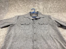 Croft & Barrow Fishing Shirt Mens Large Gray Vented Outdoors Hiking