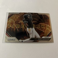 2024 Panini Prizm Baseball Gino Groover FIREWORKS Insert Card #23 (CL4)
