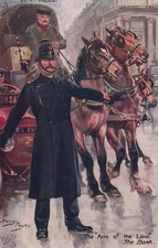 TUCK 9824 THE METROPOLITAN & CITY POLICE - THE ARM OF THE LAW - HARRY PAYNE