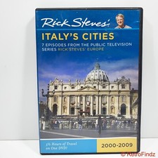 Rick Steves Italy s Cities 2000-2009 DVD, 2009 7 Episodes From Public TV