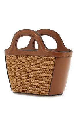 ハンドバッグ MARNI Woman Handbag Brown BMMP0067Q0P3860 00M50 MARNI Tropicalia micro bucket bag Woman BMMP0067Q0P3860