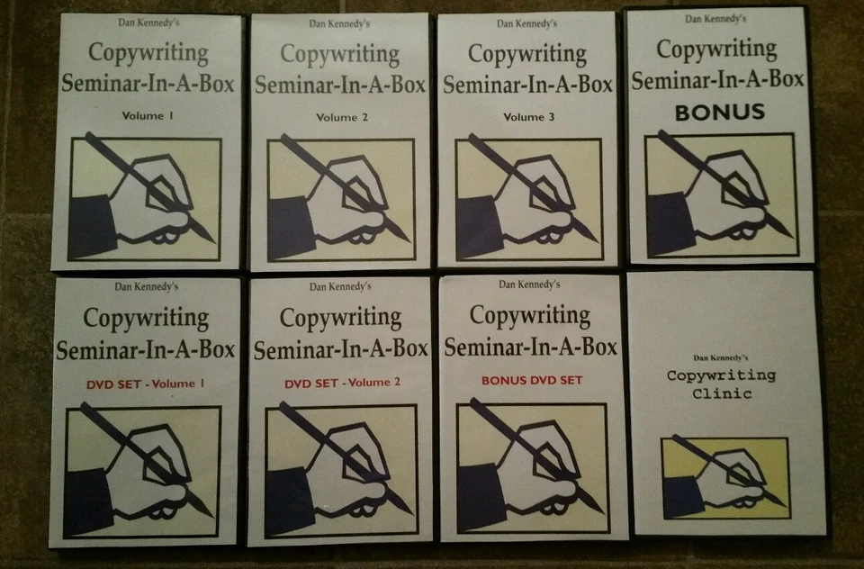 Dan Kennedy Copywriting Seminar In A Box Deluxe Edition with Copywriting Clinic - Image 2 of 4