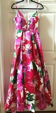 B. Smart Style# Juniors JIZ23P712 Color White/Red Multi Gown Size 5 NWT $200