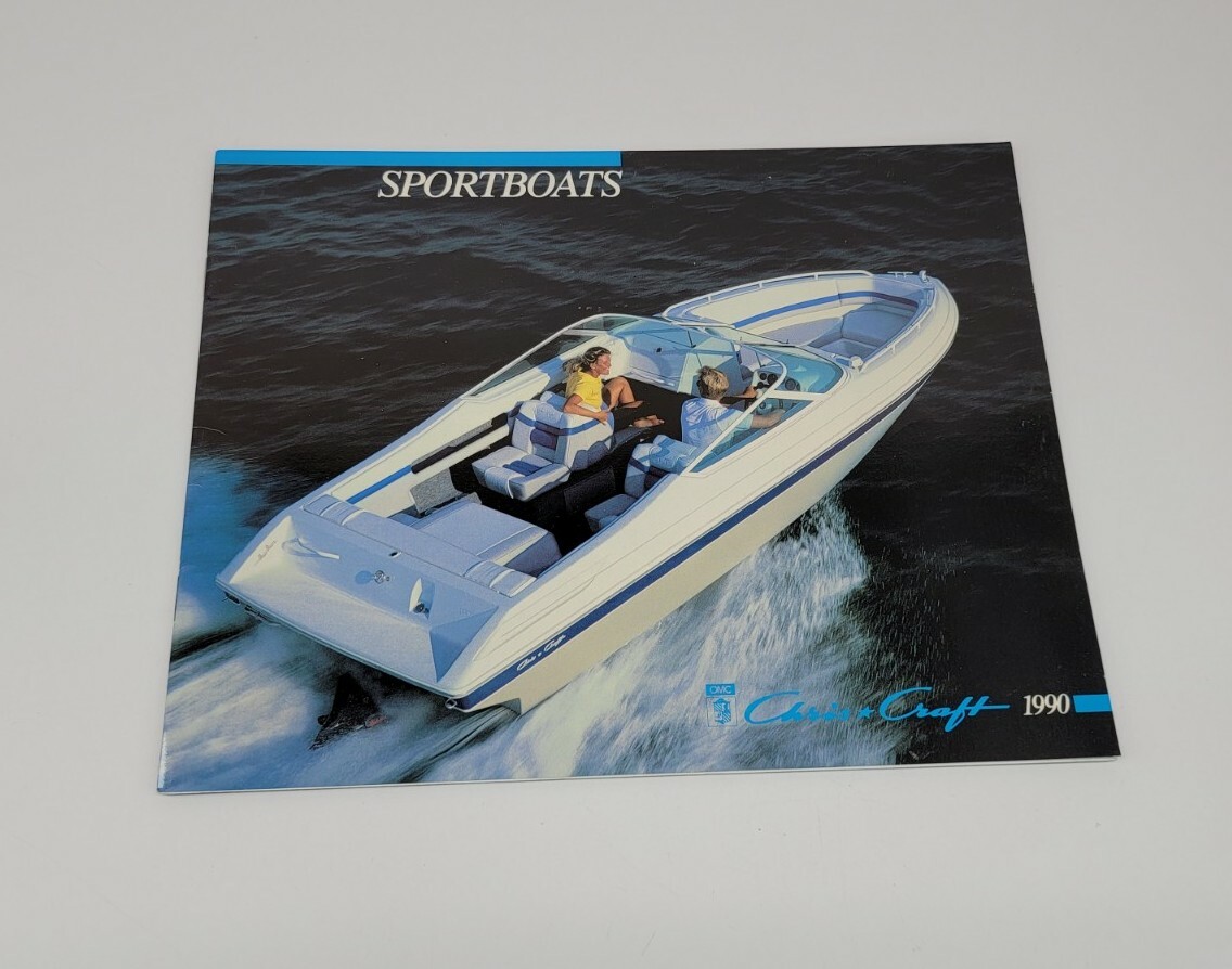 1990 Chris Craft Sport Boats Vintage Sales Brochure / Catalog | eBay
