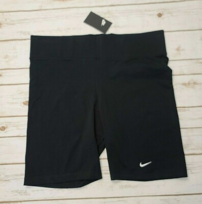 NIKE Women NSW Essential Mid Rise Bike Shorts DB6053 010 Plus - Main Image
