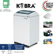KOBRA 270 TS S4 Distruggi Documenti a Striscia (P-2) per Uffici Medio Grandi