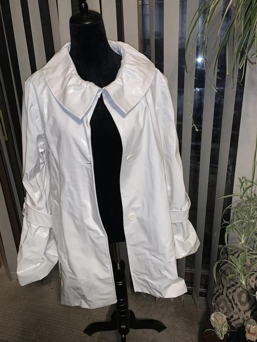 White clearance pvc jacket