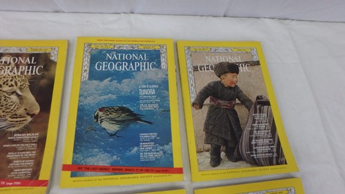 National Geographic Magazines 1970 - 1979 Vintage Print Ads; YOU PICK Issues! - Foto 20 di 71