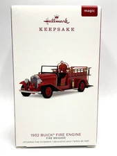 Hallmark Keepsake Ornament 2018  - 1932 Buick Fire Engine New in box