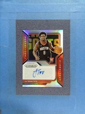 2020-21 Prizm Draft JAE'SEAN TATE RC Auto Silver Sensational Signatures ~SR14A