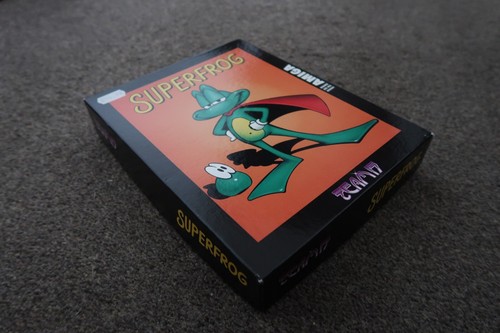 Superfrog By Team 17 ~ Original Boxed Amiga Game VGC - Afbeelding 5 van 8