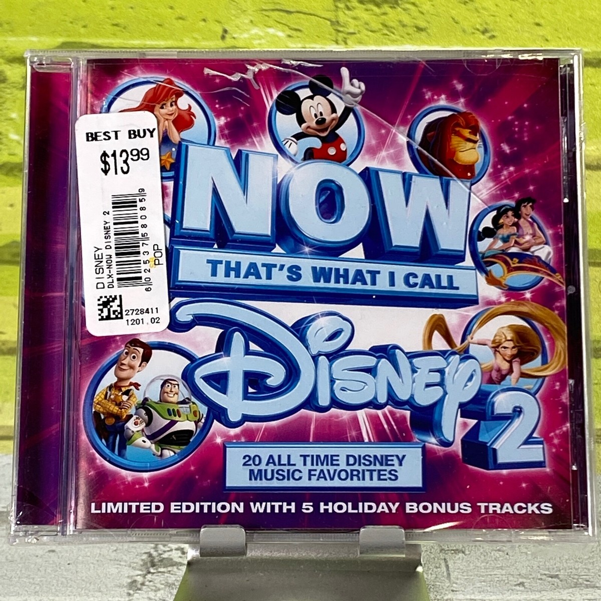 NOW Disney 2 Limited Edition Various Artists Audio CD Standard Jewel Case New NOW Disney 2 Limited Edition Various Artists Audio CD Standard Jewel Case New