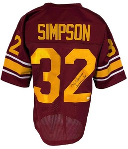 oj simpson college jersey