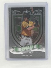 Daylen Lile - 2021 Prizm Draft Picks - Crusade Green Insert - #C-DL