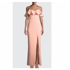 Likley Shania Dress/Gown in Peach Pearl. NWT. Size 2. Retail- $450