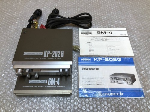 Pioneer Lonesome Carboy Kp-202G Tape Deck Cassette Audio Gm-4 High Power Stereo
