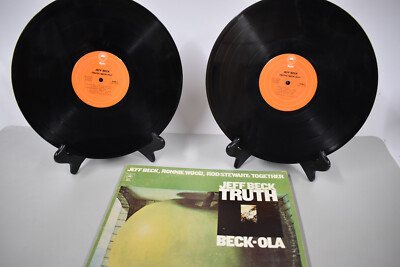 JEFF BECK Truth / Beck Ola BG33779 2x LP GF Orange Label VG+