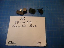 JVC TD-W53 Stereo Cassette Deck Replacement Parts Control Knobs