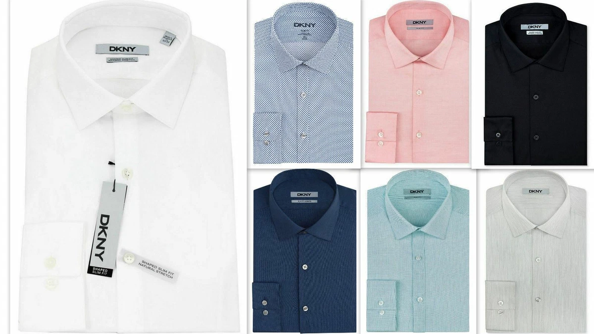 dkny white dress shirt