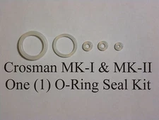 Crosman Mark I Mark II MK 1 2 URETHANE Seal Reseal Kit + Expl View #1 + Guide