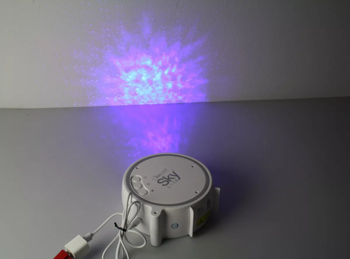 BlissLights 900 00047 A Sky Lite White Galaxy Lighting LED Laser