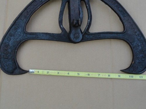 Pat'd 1870 AJ Nellis Pittsburg PA Barn Beam Clamp for Hay Pulley or Lifting No2 - Picture 13 of 14