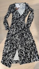 Diane Von Furstenburg Target 2024 Cotton elastic wrap dress XXS fits XS