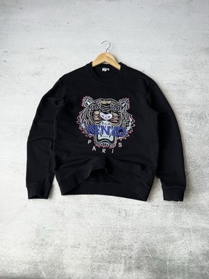 Kenzo Black Tiger Sweatshirt Size M | eBay