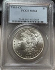 1883-CC  PCGS  MS64  *  Carson City Morgan Dollar  *