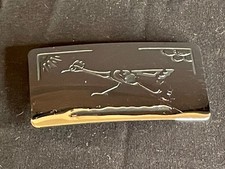 Chambers silver color metal RoadRunner belt buckle southwestern, maybe vintage