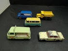 MATCHBOX LESNEY LOT OF FIVE MODELS INC COMMER BOTTLE FLOAT--Y687