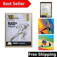 30 Count NAD Skin Support Patches - Wear Up to 8 Hours for Best Results