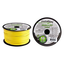 Install Bay PWYL16500 16 AWG Single 500 Yello...