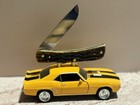 Case xx 2025 Amber Bone Peach Seed Jig Sod Buster Jr. With Die-Cast Display Car — photo 6