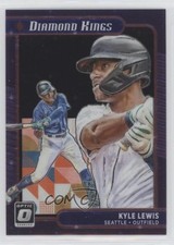 2021 Panini Donruss Optic Diamond Kings Black Stars Prizm 42/149 Kyle Lewis 2qw