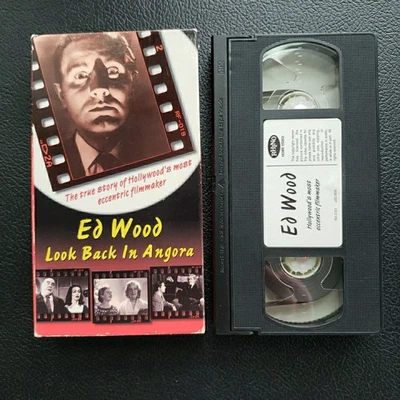 ED WOOD Look Back In Angora VHS Gary Owens DOCUMENTARY Story of Plan 9 Director - Image 1 of 4